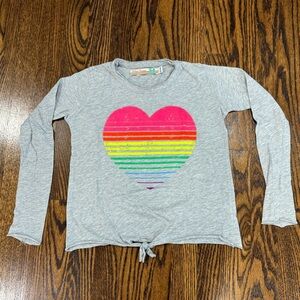 Vintage Havana long sleeve heart shirt size Small/7-8